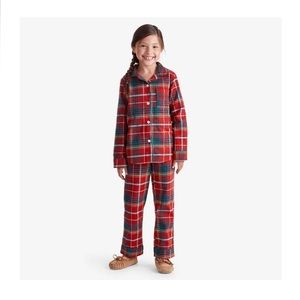 The Company Store Kids Size 6/7 Flannel Pajama Set